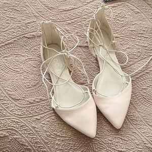 Blush Aldo Flats Laceup